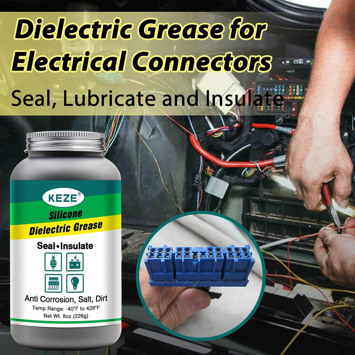 Silicone Dielectric Grease Automotive Die Electric Grease Spark Plug Light Bulb