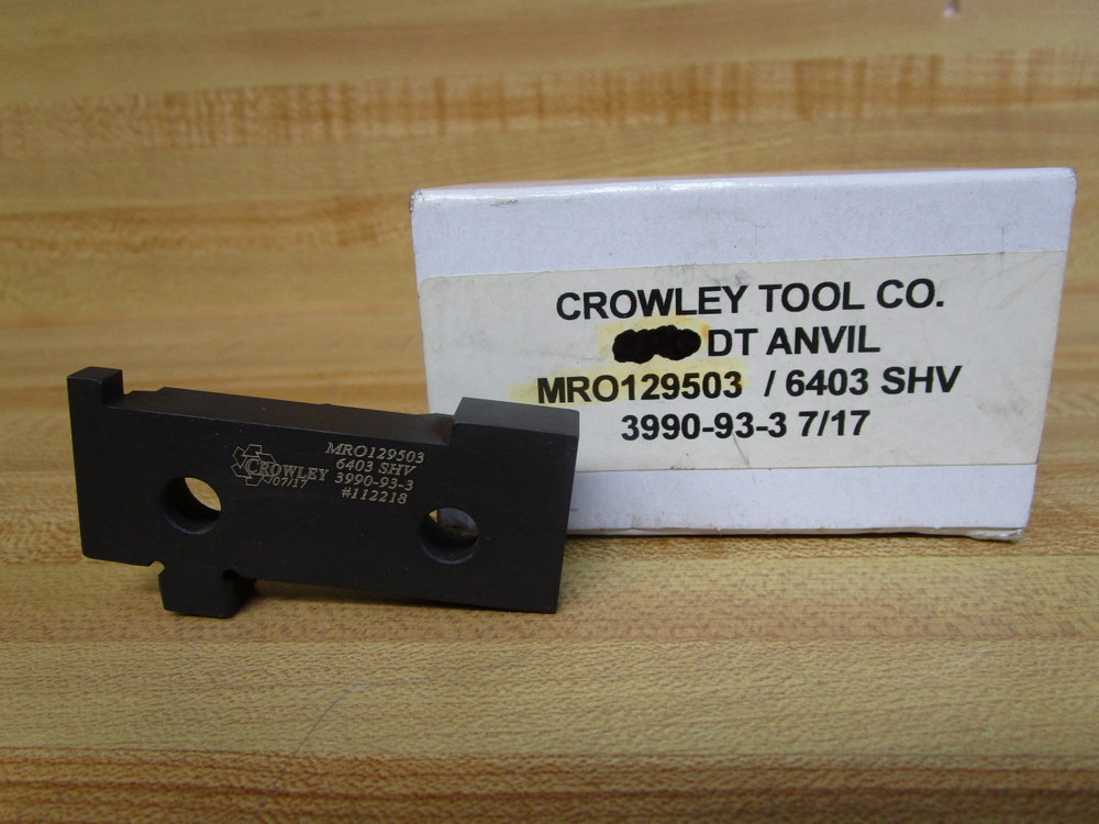 Crowley Tool 3990-93-3 Anvil MRO129503