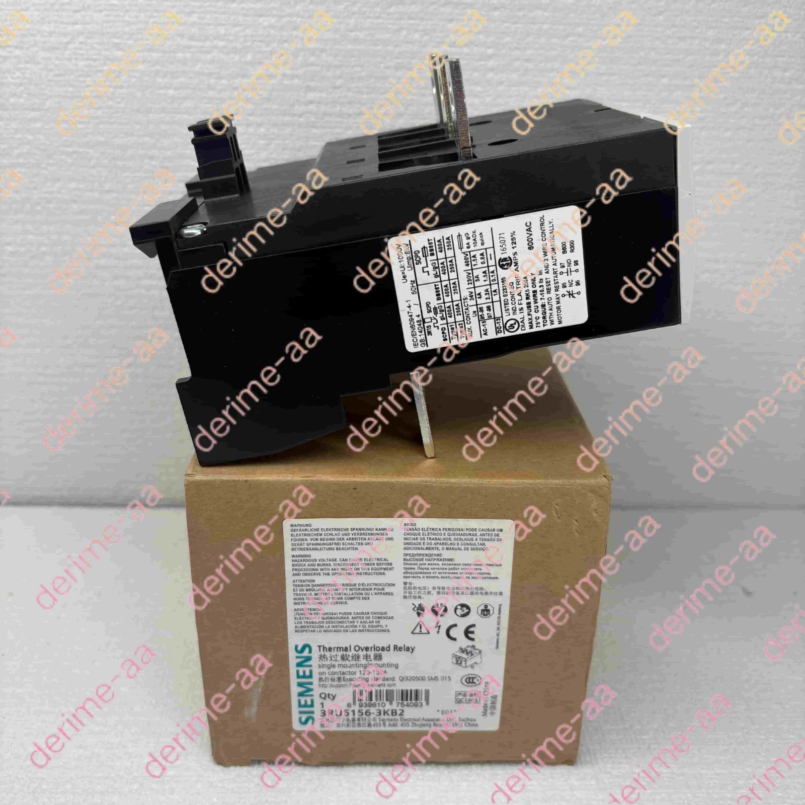 SIEMENS 3RU5156-3KB2 Thermal overload relay#1pcs new in box