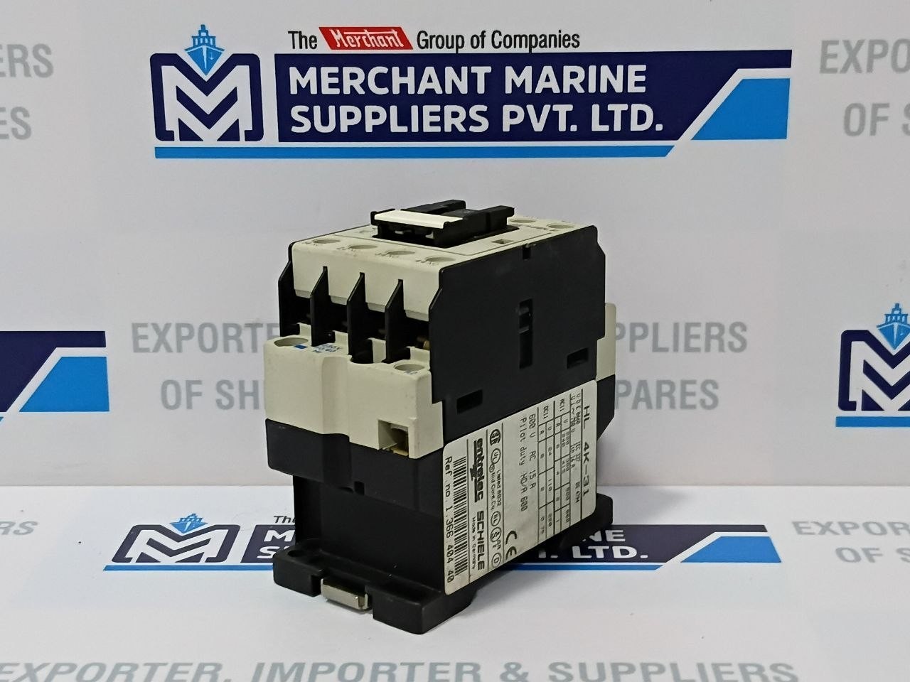 Entrelec Schiele HL4K-31 Contactor Block HL 4K-31