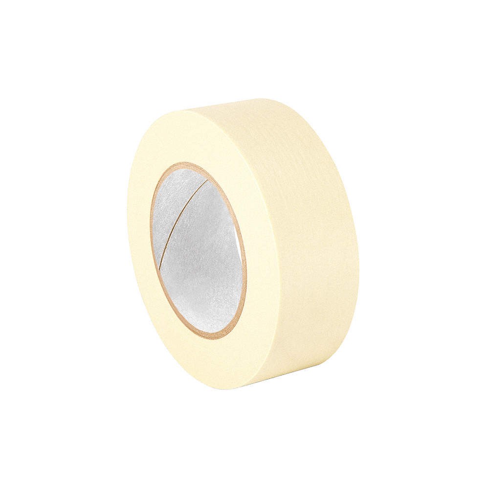 3M 201+ Masking Tape,2″ W,120 yd L,Tan,PK18 49Z288