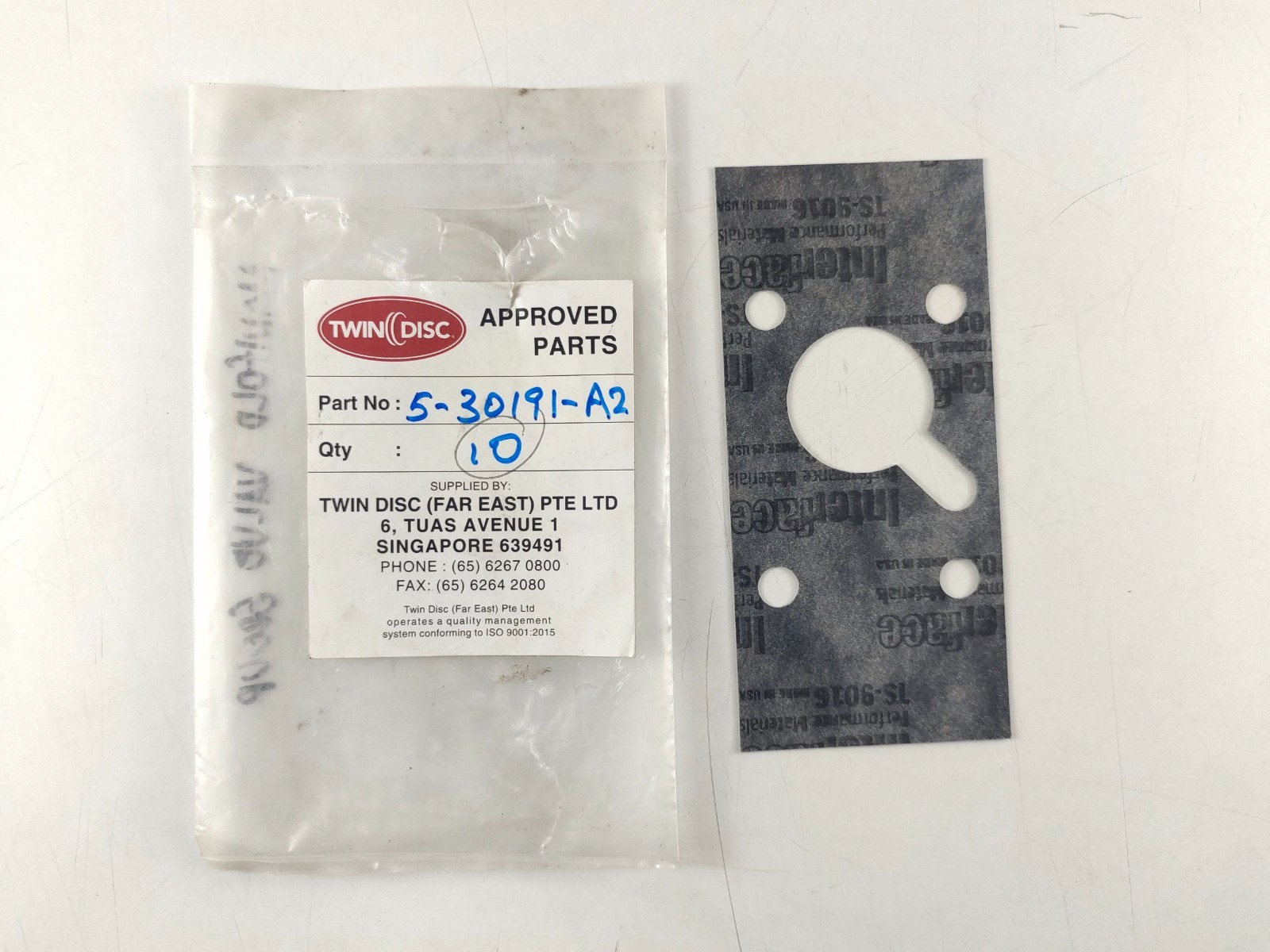 Packing P/N 5-30191-A2 For Twin Disc ( Pack of 9 )