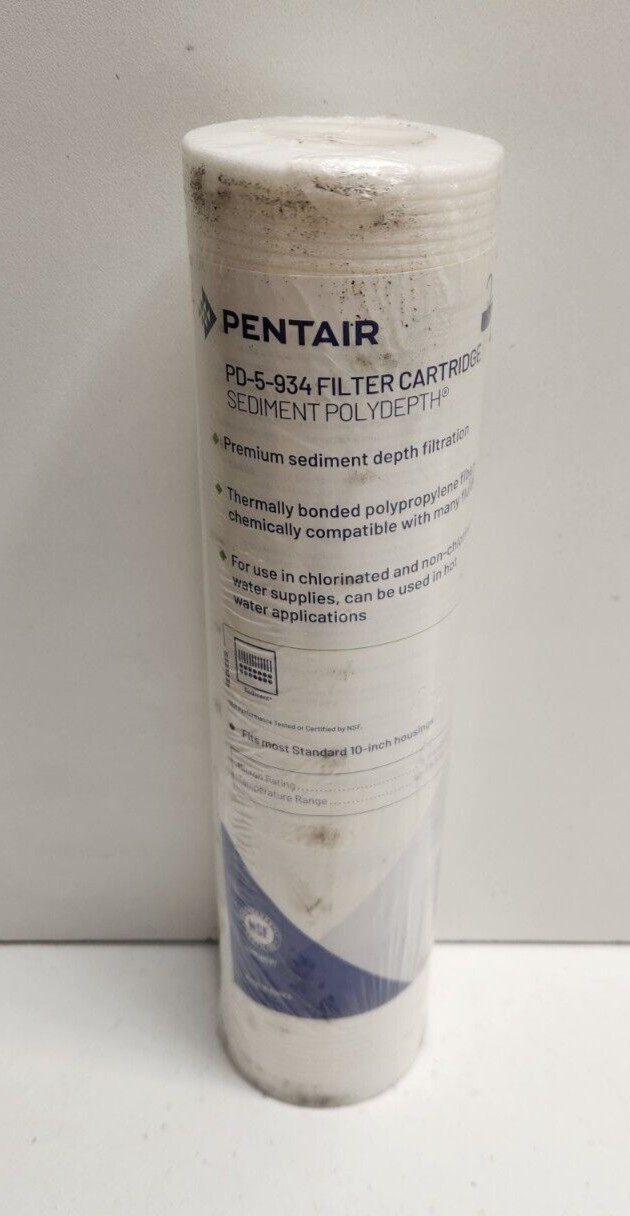 NEW OLD STOCK! PENTAIR SEDIMENT POLYDEPTH FILTER CARTRIDGE PD-5-934