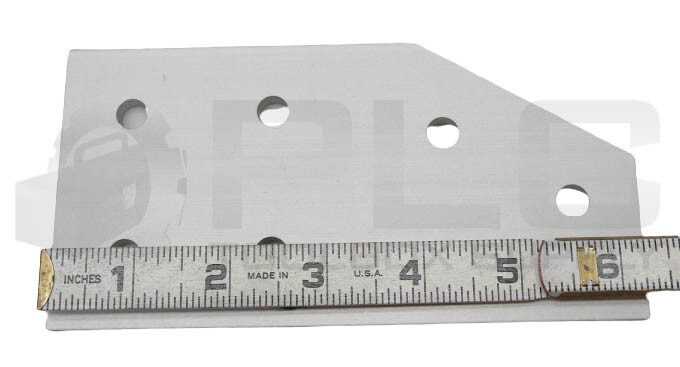 LOT OF 2 NEW 40-4362 ANGLE JOINING PLATE S 6 HOLE 60° 404362