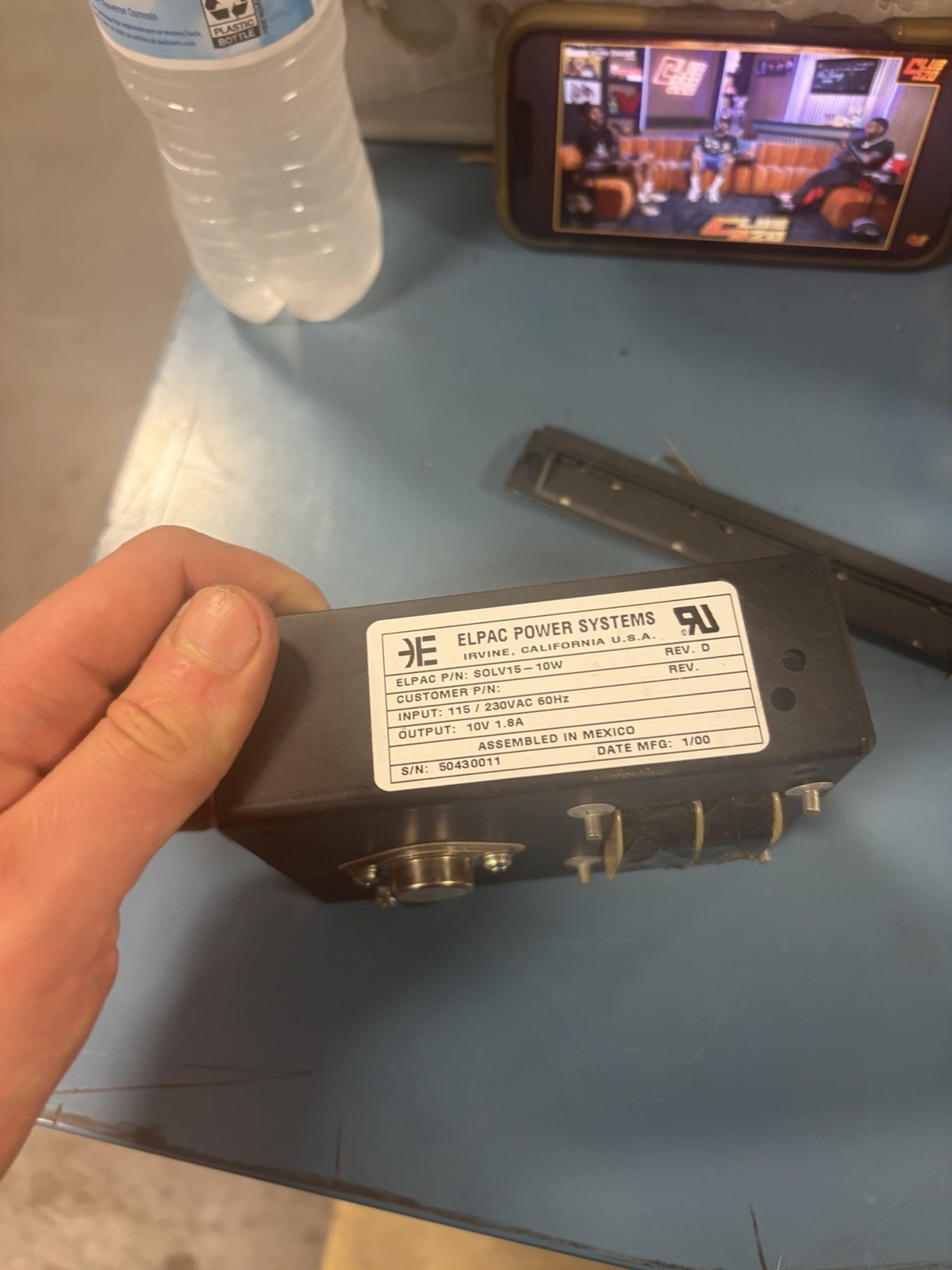 Elpac SOLV-15-10W Power Supply SOLV1510W