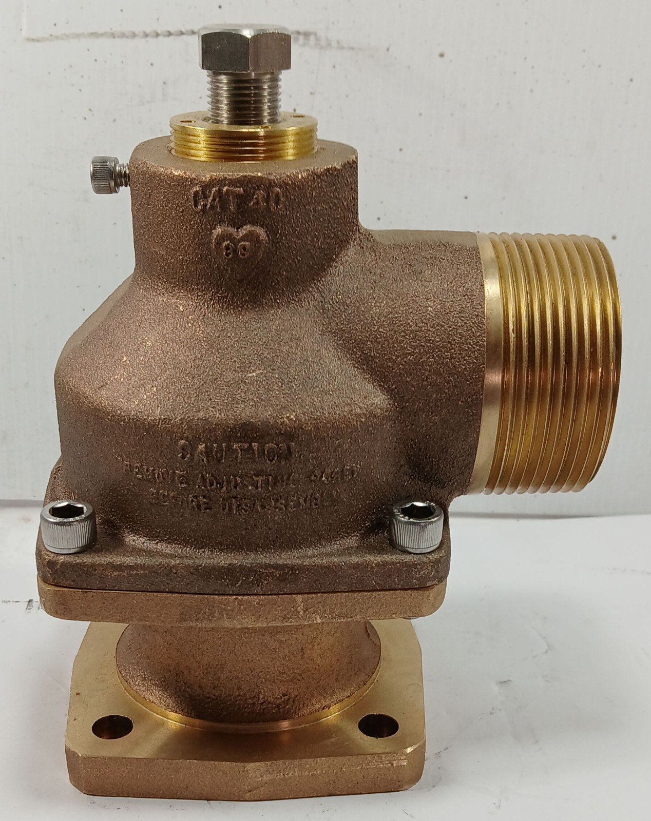 1 NEW ELKHART 40-20 FIRE TRUCK VICTAULIC PRESSURE RELIEF VALVE NNB *MAKE OFFER*