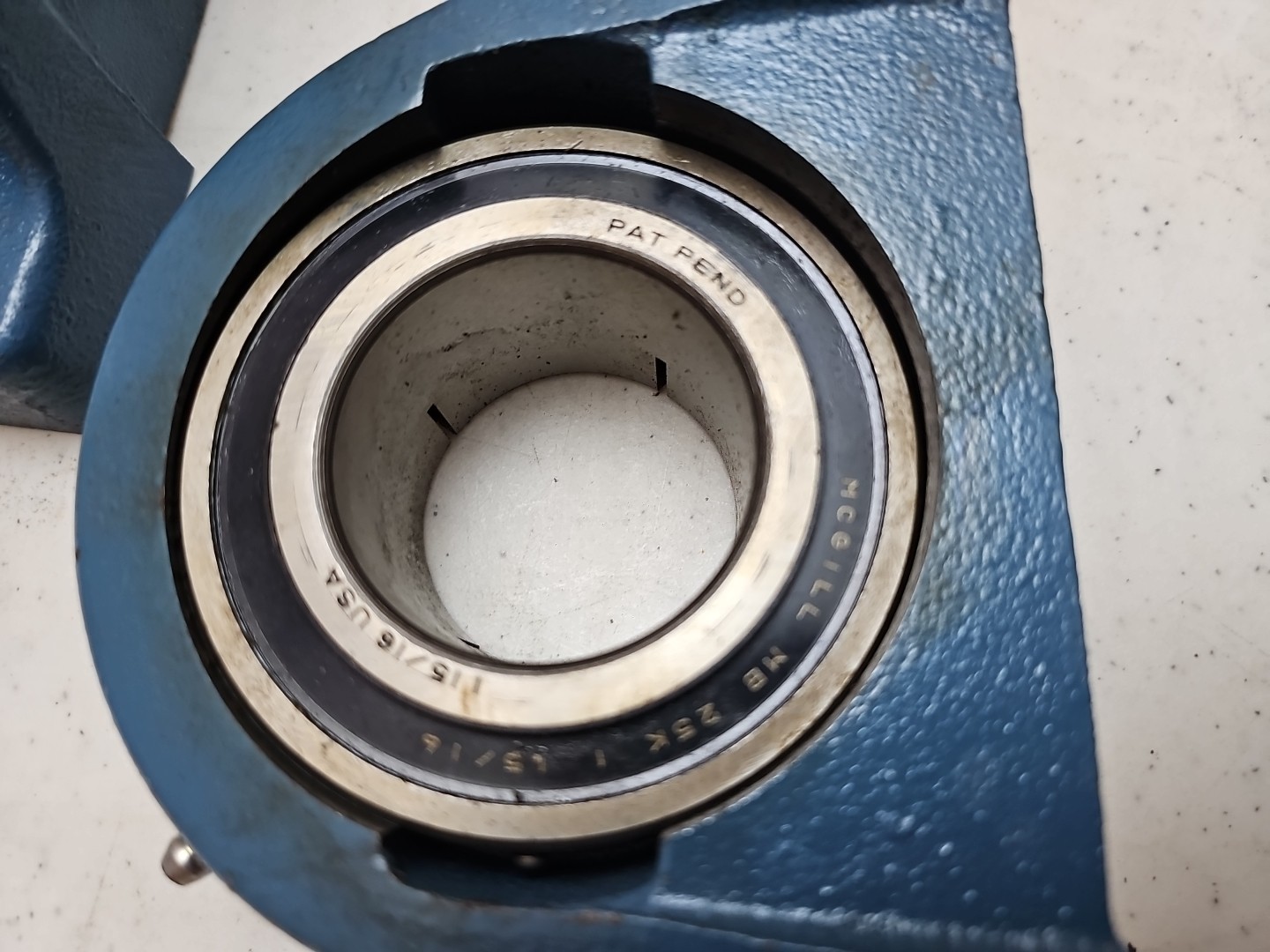 (LOT OF 2) MCGILL C-25-1-15/16 NYLA-K PILLOW BLOCK BEARING C25115/16