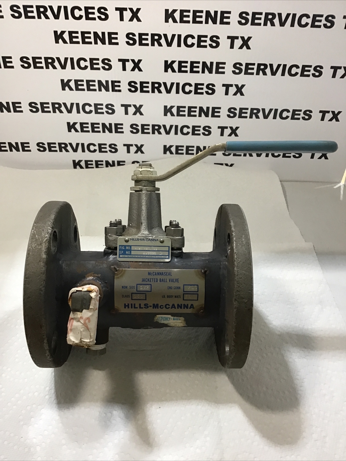 Mccannaseal Jacketed Ball Valve Class 150 Nom Size 1×2