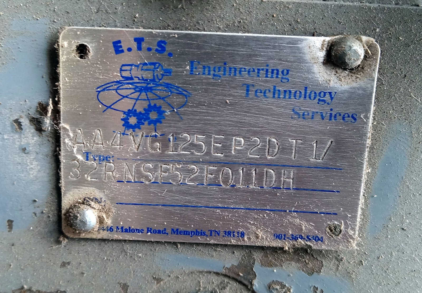 1 USED ETS AA4VG125EP2DT1/32RNSF52F011DH HYDRAULIC PUMP UNIT ***MAKE OFFER***