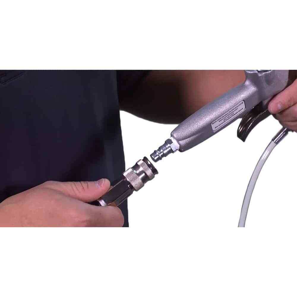 Guardair 79SG012 Air Blow Gun: Safety Extension Tube 1/4 NPT, 12″ Tube, Aluminum