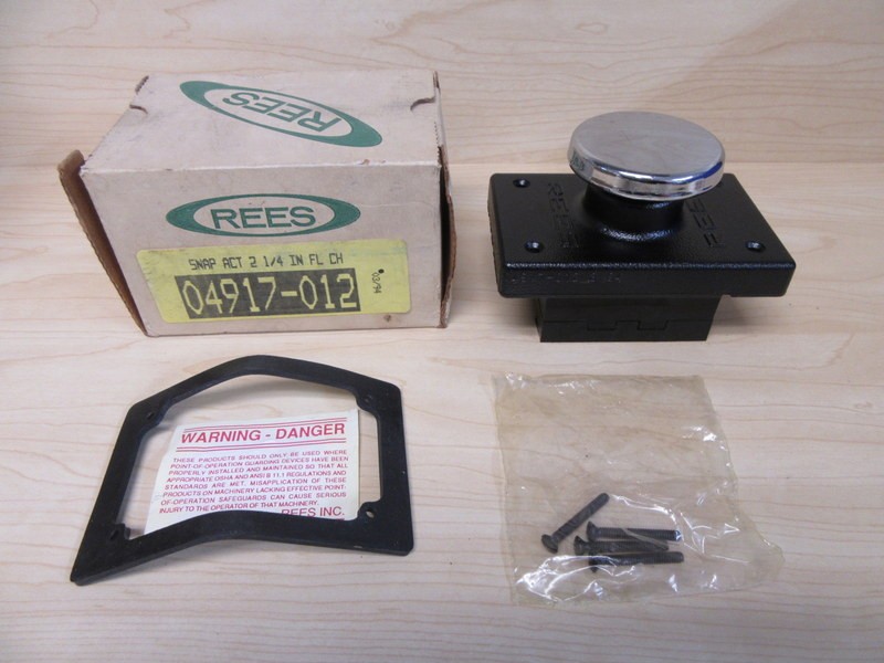 Rees 04917-012 FLT Chrome Plunger Switch 04917012