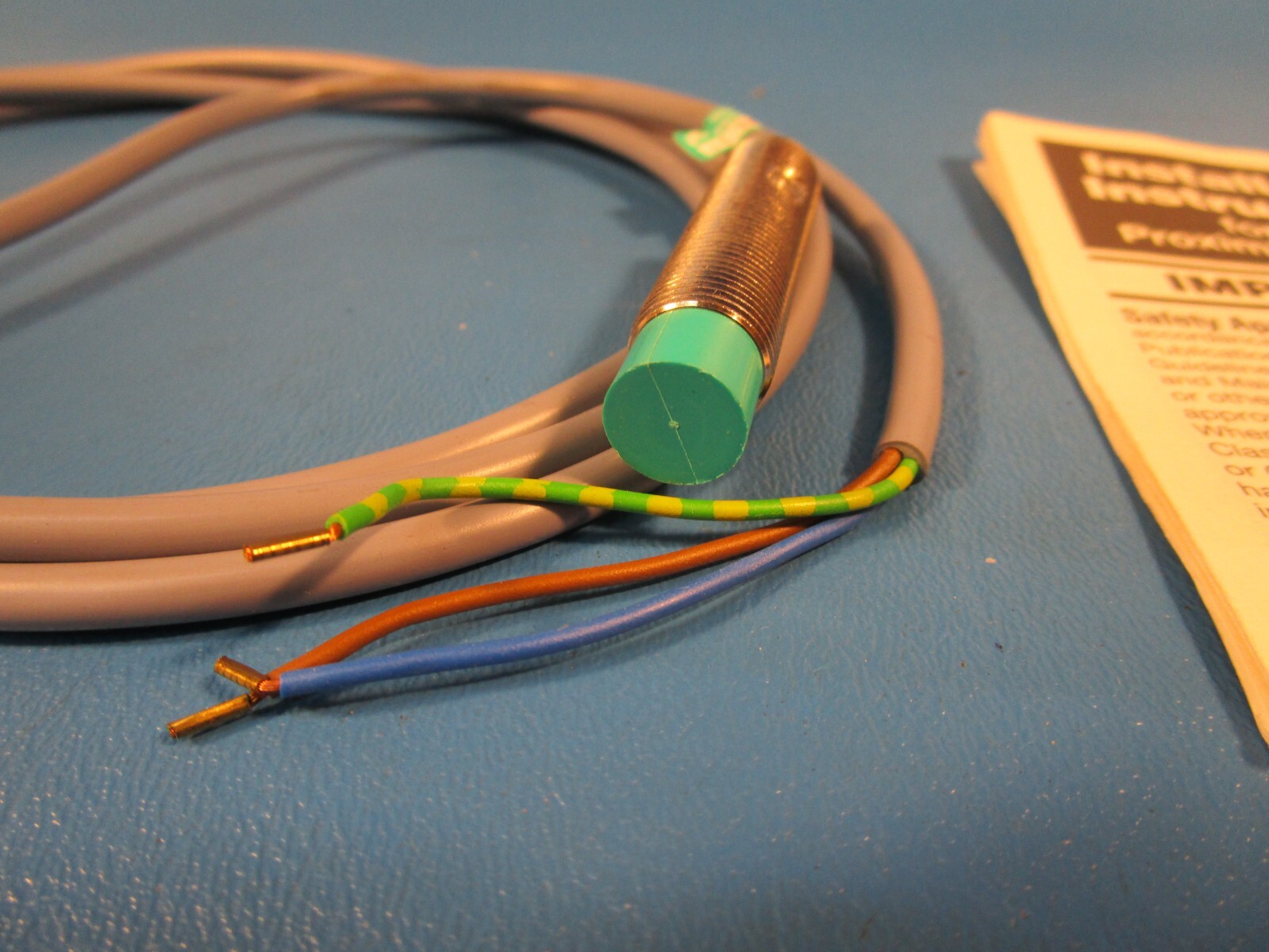 PEPPERL + FUCHS NJ4-12GM50-WS PROXIMITY SENSOR 26579S, Missing Hardware