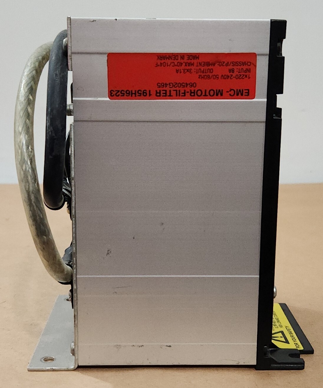 *PREOWNED* Danfoss 195H6523 EMC Motor Filter 220-240V 50/60Hz 8A 3×3.1A Warranty