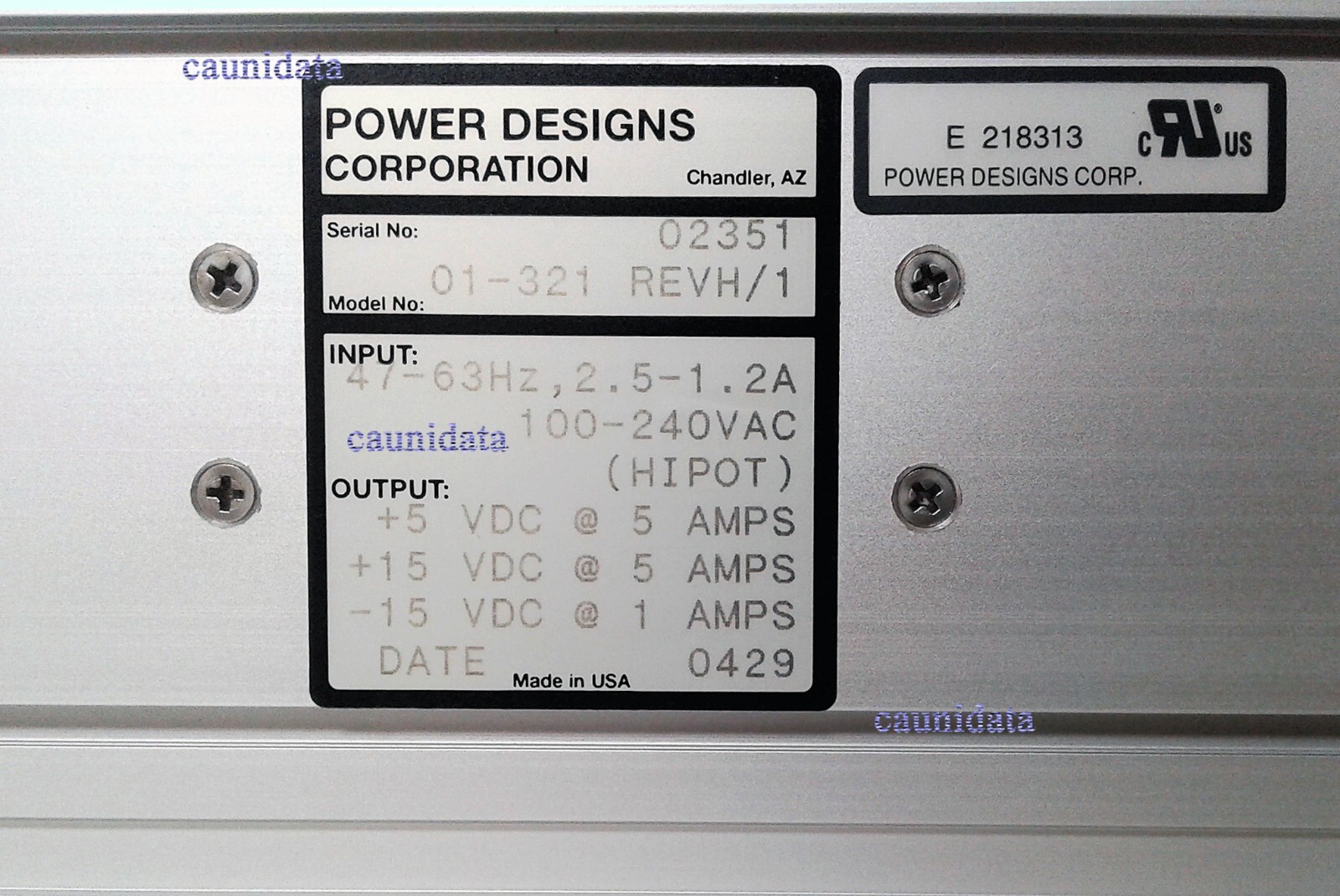 GENUINE TRAK SYSTEMS MODEL 9120-2 AC-DC POWER SUPPLY 1-YEAR WARRANTY