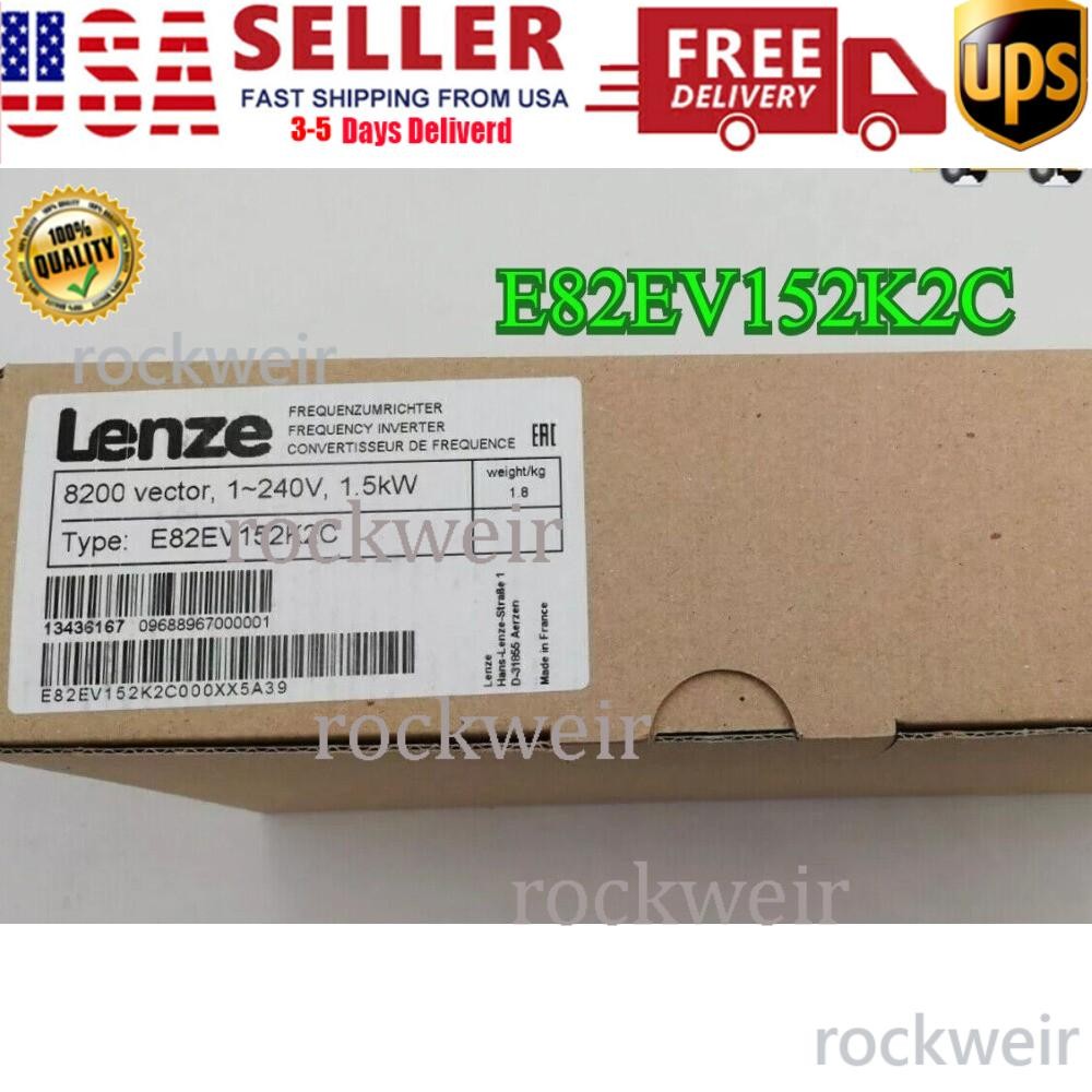 1PC E82EV152K2C NEW LENZE E82EV152K-2C LENZE FREQUENCY INVERTER Fast shipping