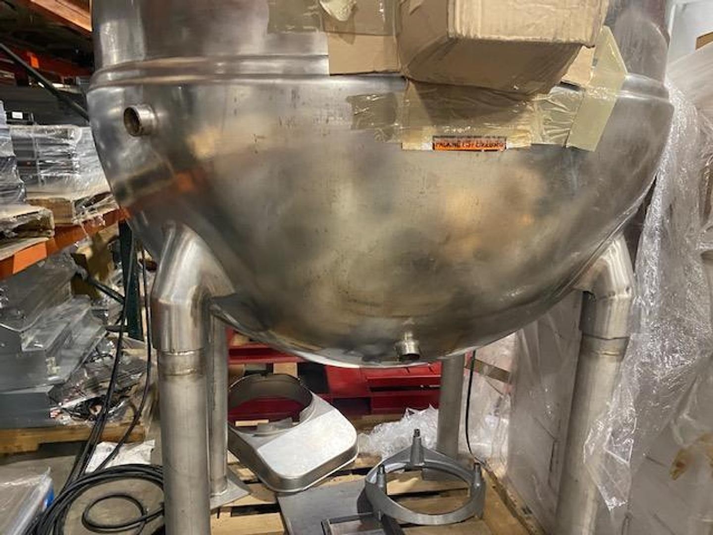 Groen N250 SP Jacketed Stainless Steel Kettle W/ Agitator