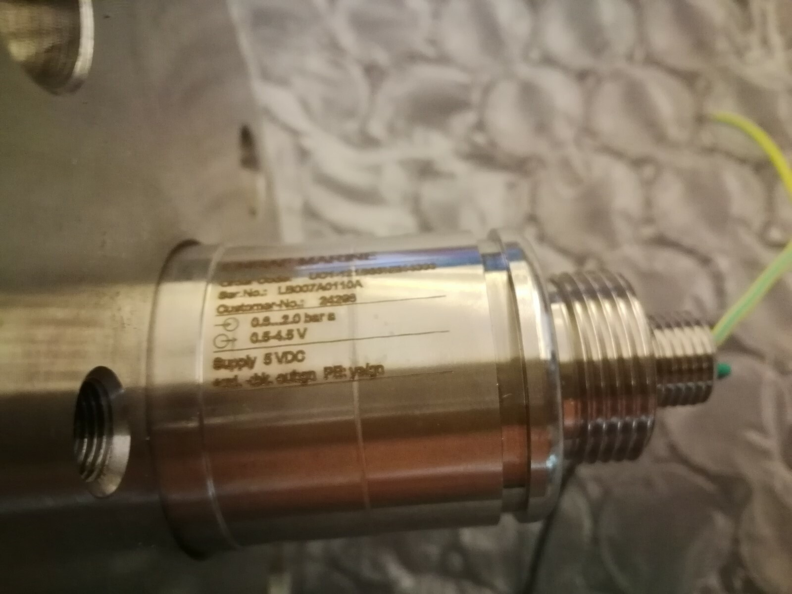 ENRAF MARINE SYSTEMS Level gauge or Pressure Transmitter 0.8-2.0 Bar a