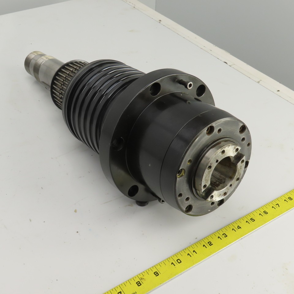 20-3/8″ OAL Spindle Cat 40 W/3-1/2″ Belt Drive 1-3/8″ Drawbar Tube 7-1/4″ Flange