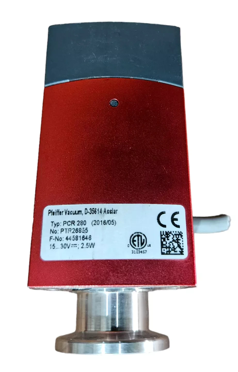 PFEIFFER VACUUM PCR 280 ACTIVE PIRANI/CAPACITANCE TRANSMITTER