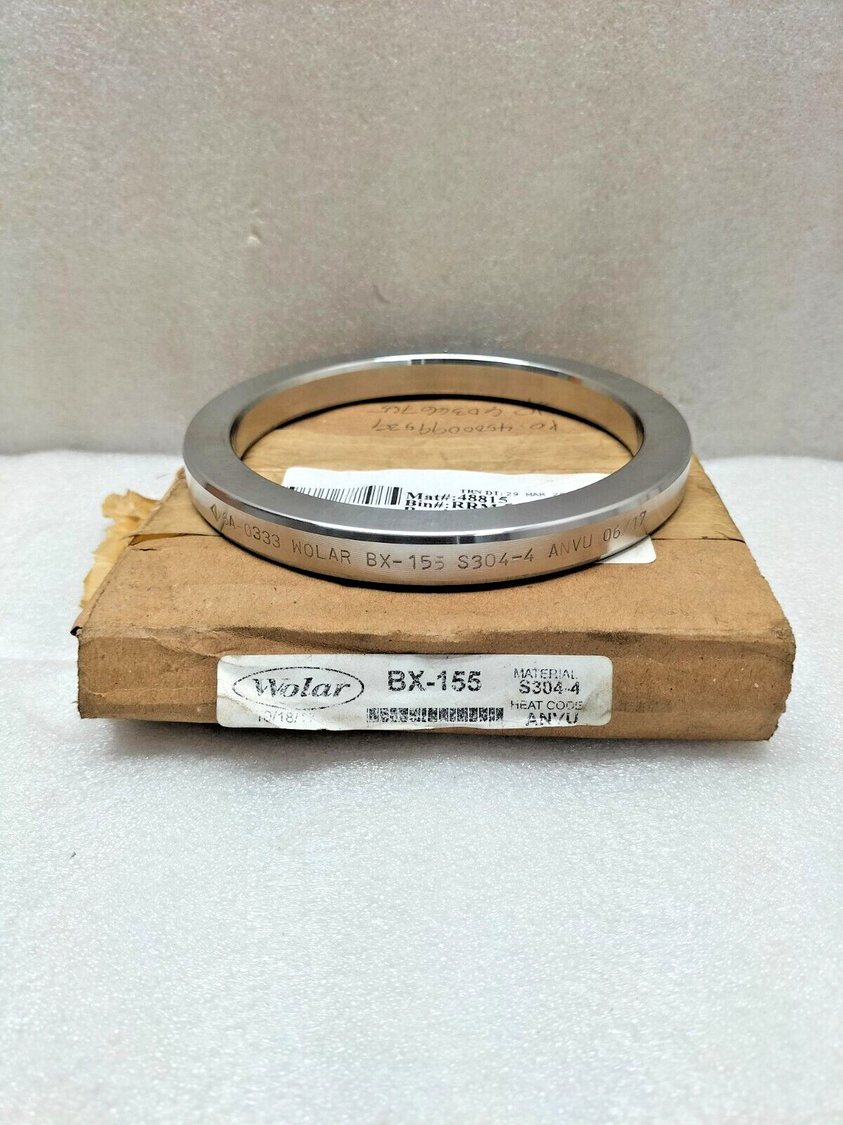WOLAR BX 155 GASKET RING S304-4 ANVU