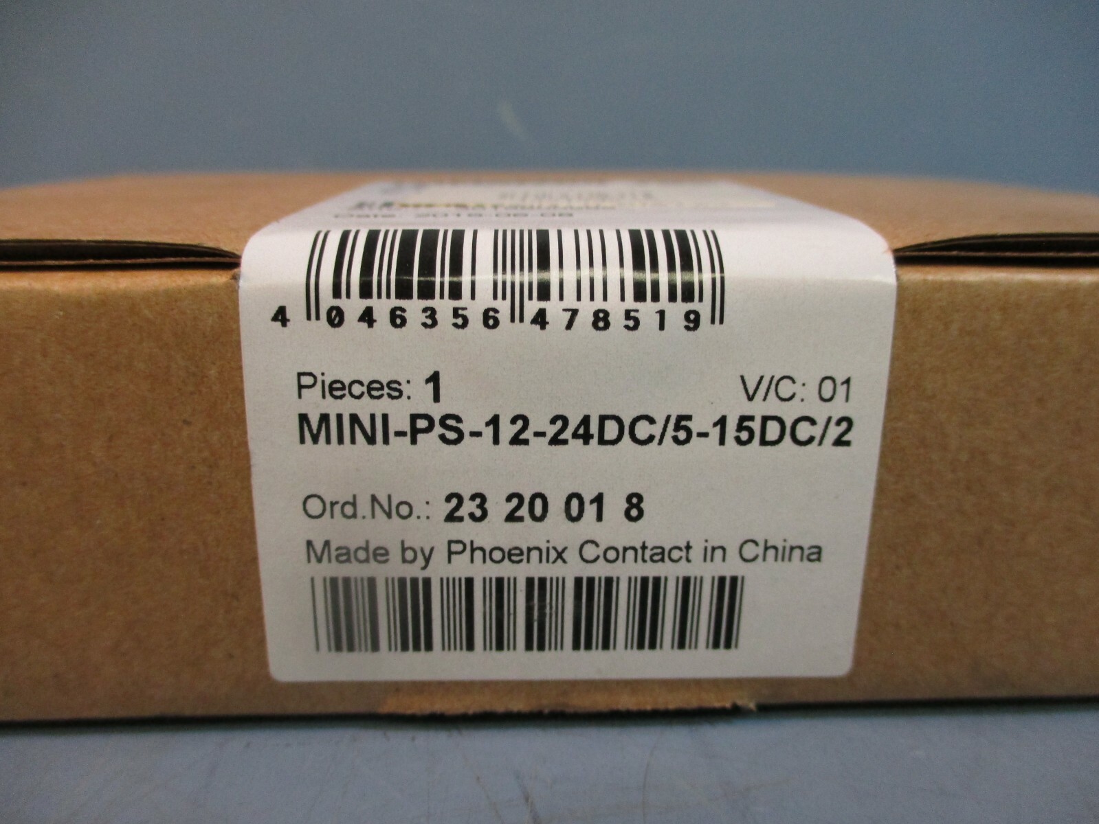 Phoenix Contact MINI-PS/12-24DC/5-15DC/2 V/C:01 Primary-Switched Converter NEW