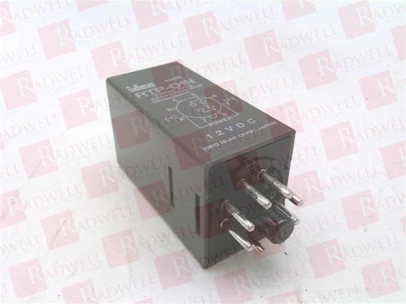 IDEC RTP-D1N-60MIN-12VDC / RTPD1N60MIN12VDC (NEW IN BOX)