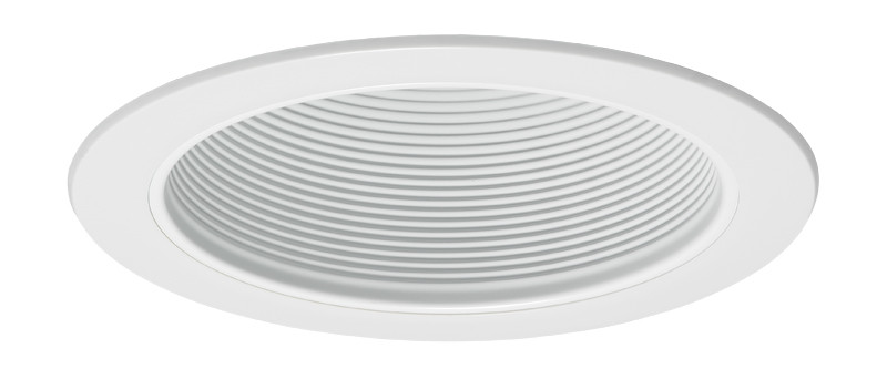 Juno Lighting V3024WWH QA 6 VuLite Conical Baffle Trim – White w/ White Baffle