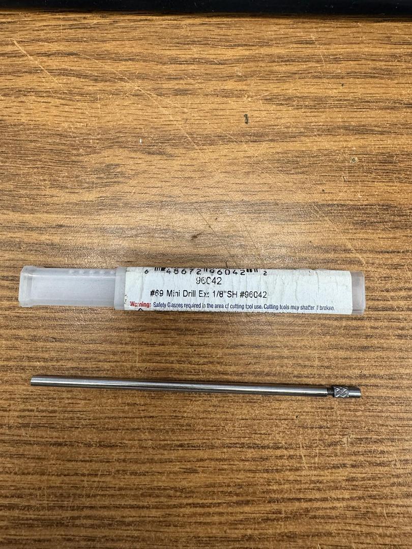 Whitney Tool 1/8″ Shank Miniature Drill Extension; #69 Drill Size GHA-132