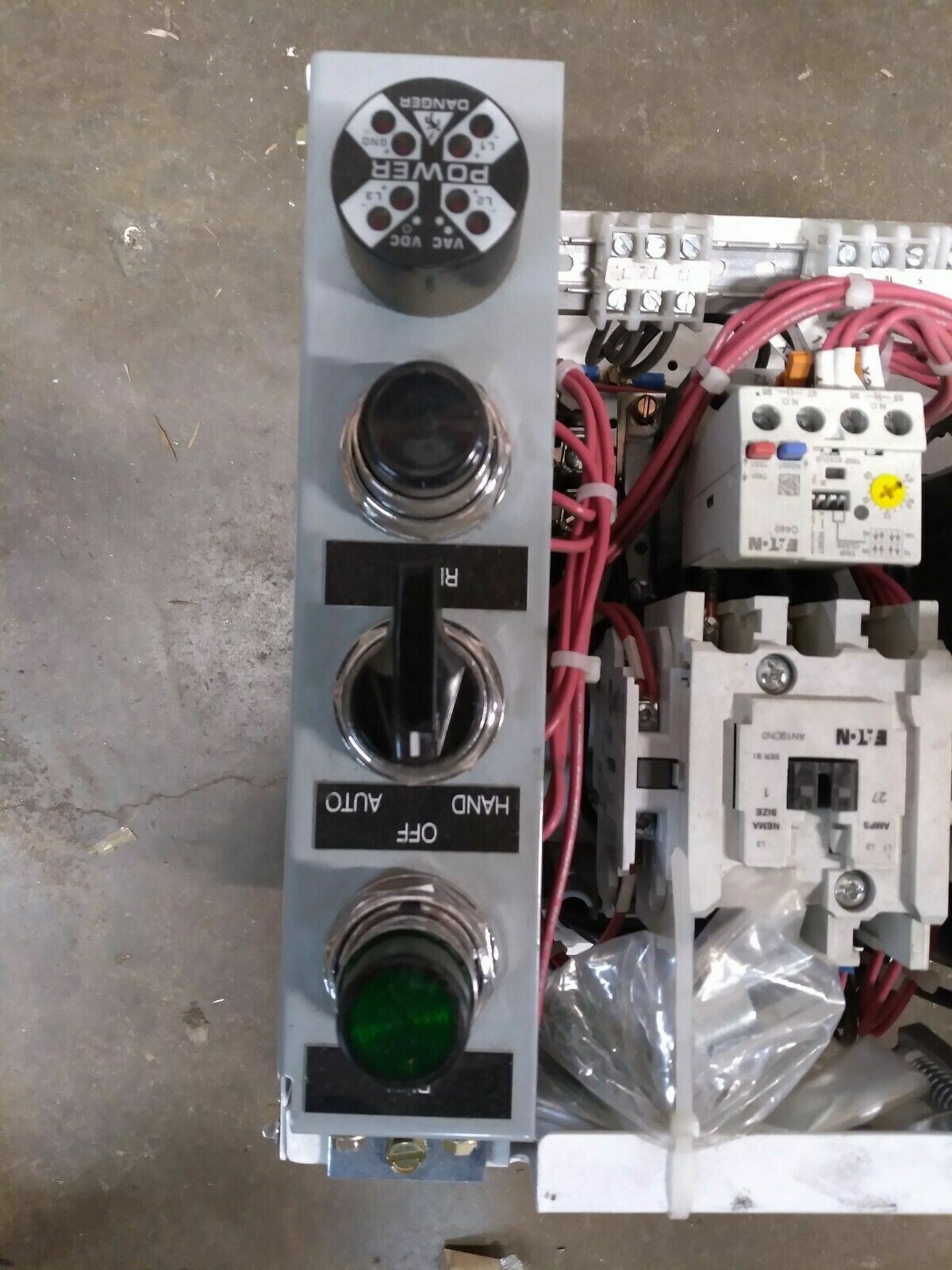 EATON CUTLER HAMMER FT206D AN19DN0 30A HMCP 3A70508G16 MOTOR CONTROL CENTRE UNIT