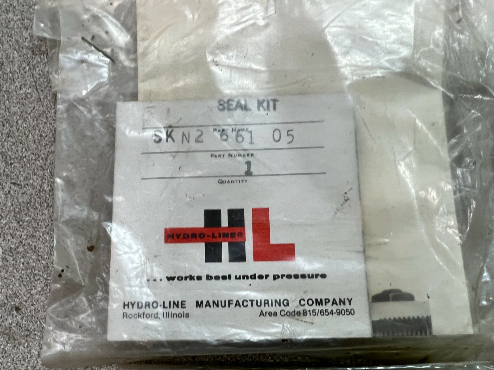 LOT OF 2 NEW IN BAG HYDRO-LINE SEAL KIT SKN2-661-05