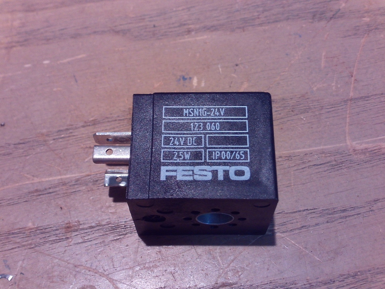 Festo MSN1G-24V 123 060 Solenoid 1J-1533-F27