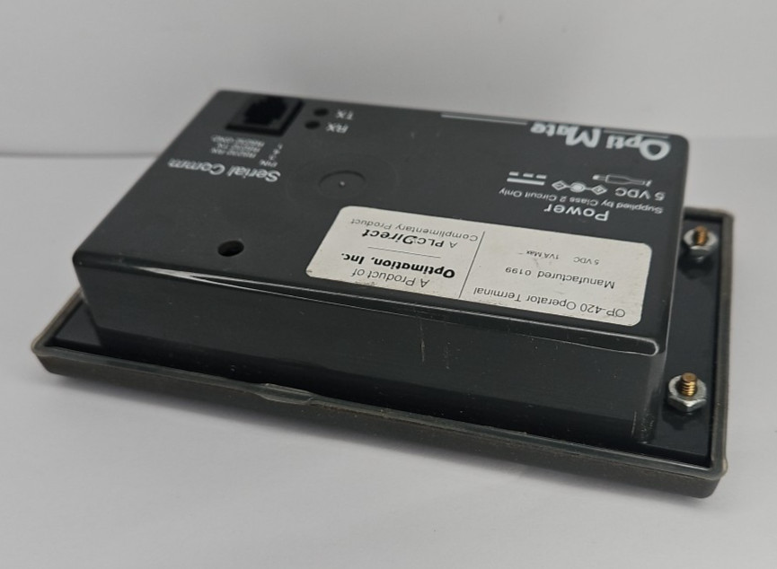 Automation Direct Optimation OptiMate OP-420 Operator Terminal Panel Display