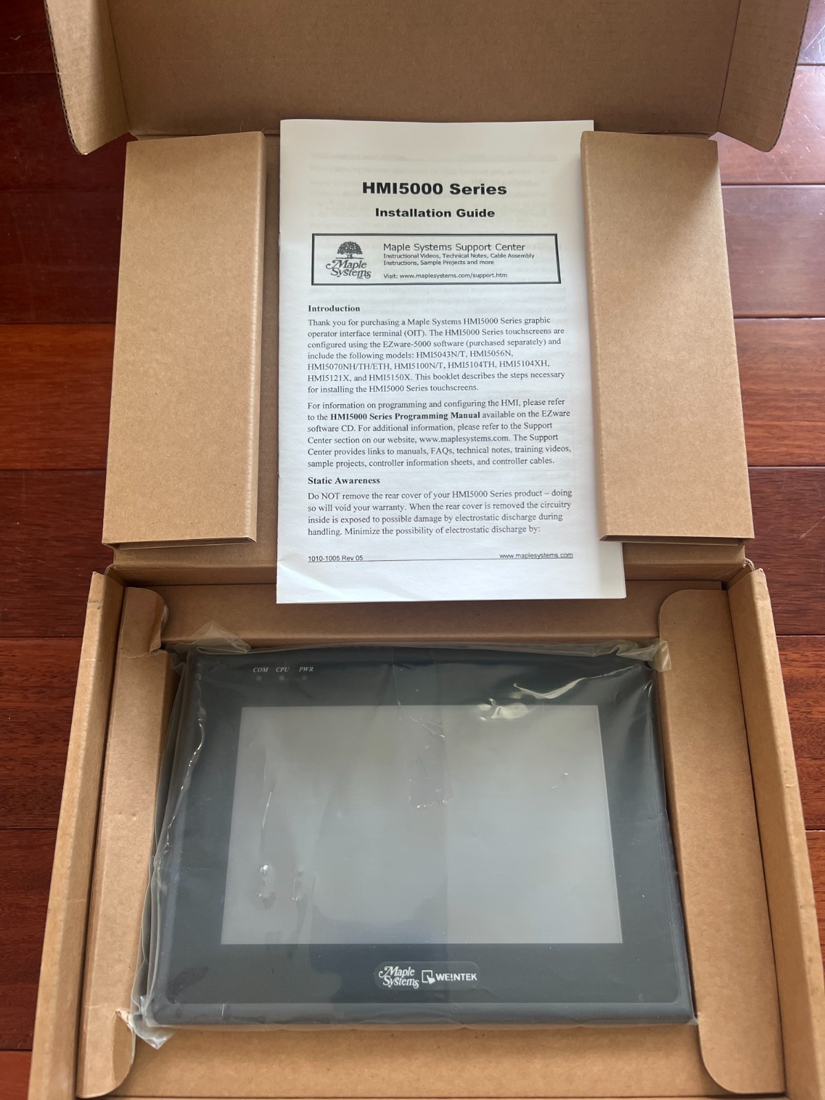 MAPLE SYSTEMS HMI5070NH / HMI5070NH