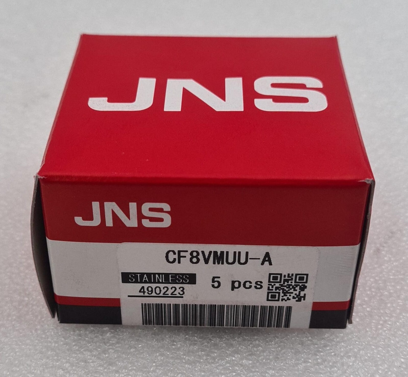 [5-pcs pack] NEW – JNS NOSE SEIKO Cam Follower CF8VMUU-A 490223 (STAINLESS)