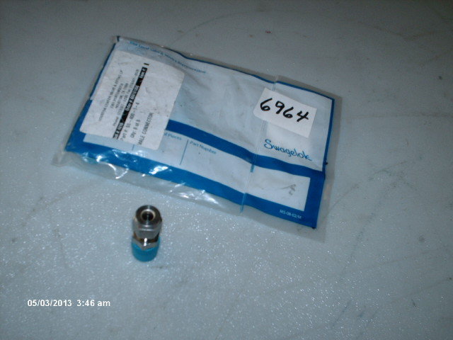 Swagelok Male Connector P/N SS-400-1-4 1/4″ Tube X 1/4″ MNPT Lot of 2 (NIB)