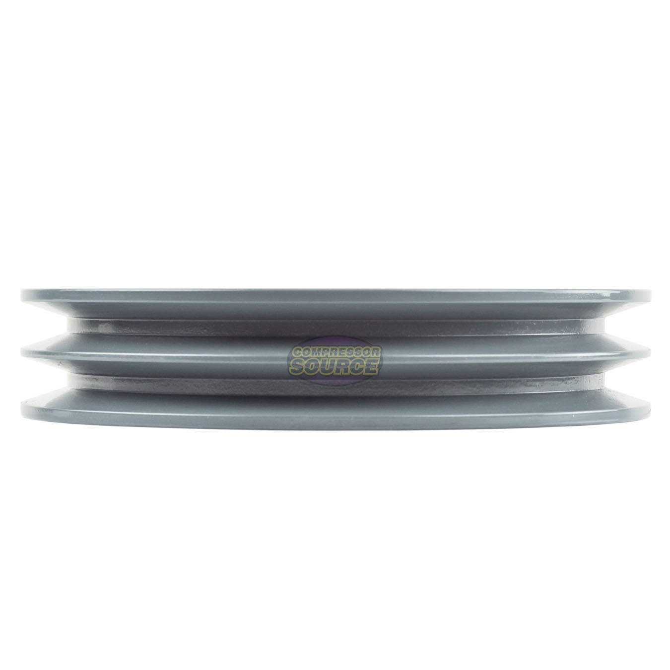 Cast Iron 8.75″ Dual Groove Pulley Belt B Section 5L with 1-3/8″ Sheave Bushing