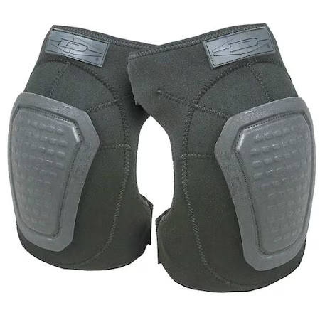 Damascus Gear Dnkp-B Knee Pad, Non-Skid, Foam Pad, Foam Cap, Hook-And-Loop