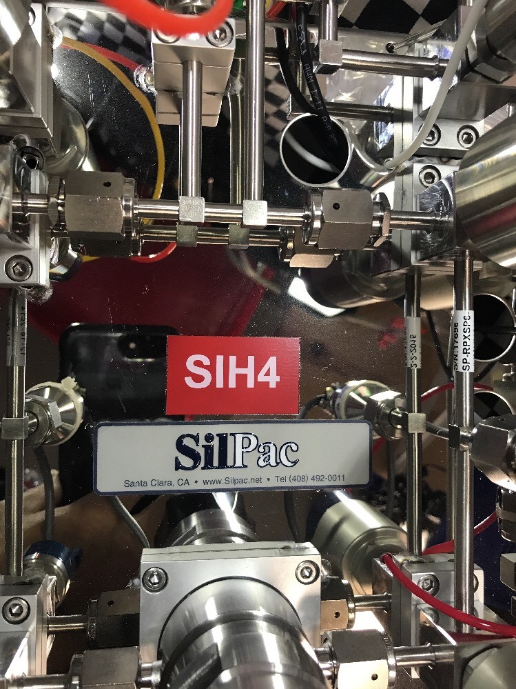 SilPac SP6 AUTOMATED GAS PANEL SIH4, SP-RPXSP6-AO-SIH4-XO, SHIPSAMEDAY