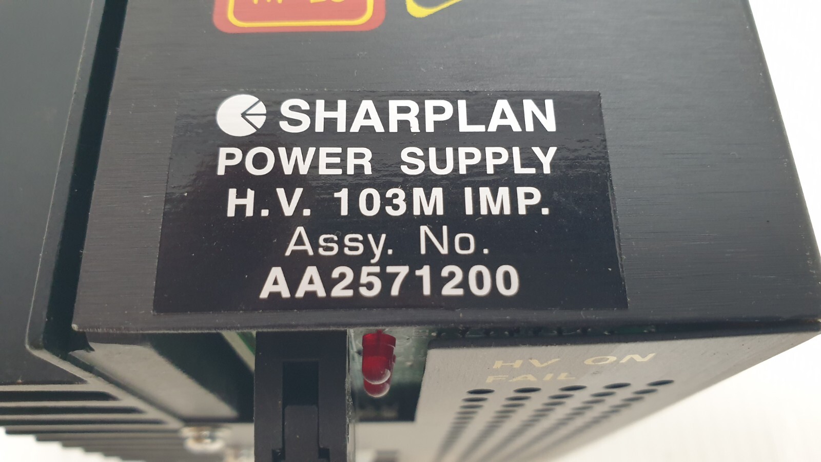 Sharplan Power Supply H.V. 103M IMP. AA2571200-B