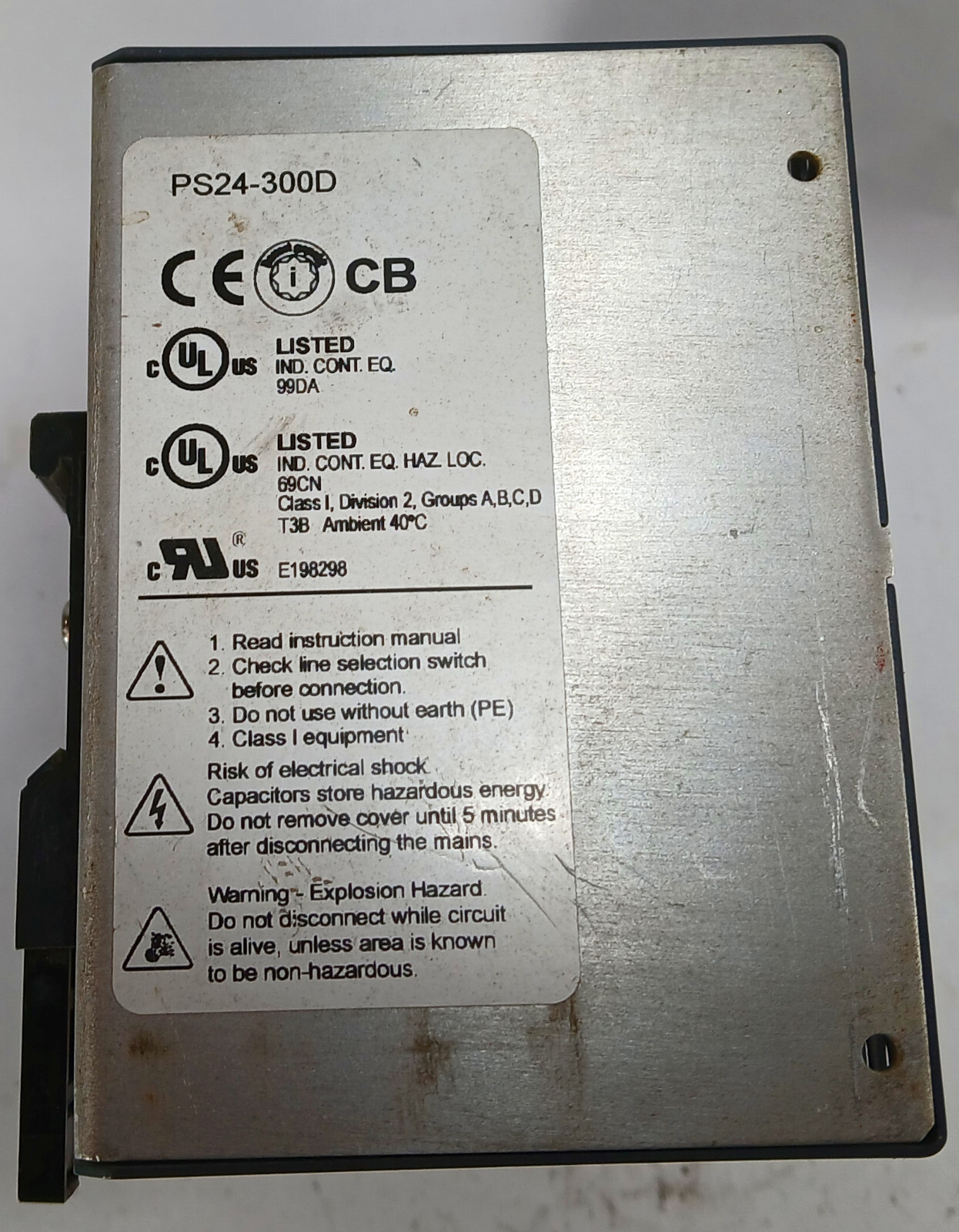 1 USED AUTOMATION DIRECT PS24-300D 300W INDUSTRIAL POWER SUPPLY ***MAKE OFFER***