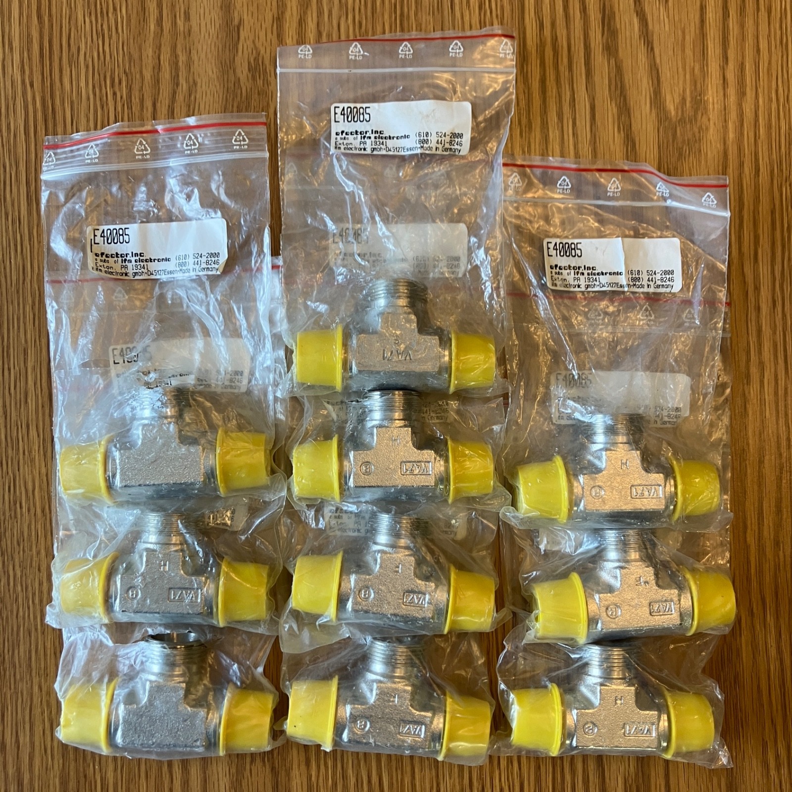 IMF EFECTOR TEE 1/2″ S/S, 2 GPM, SA, E40085 – Lot of 10