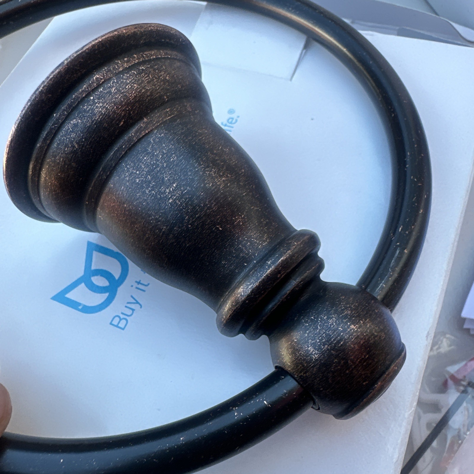 Moen YB54860RB Oil-Rubbed Bronze Towel Ring
