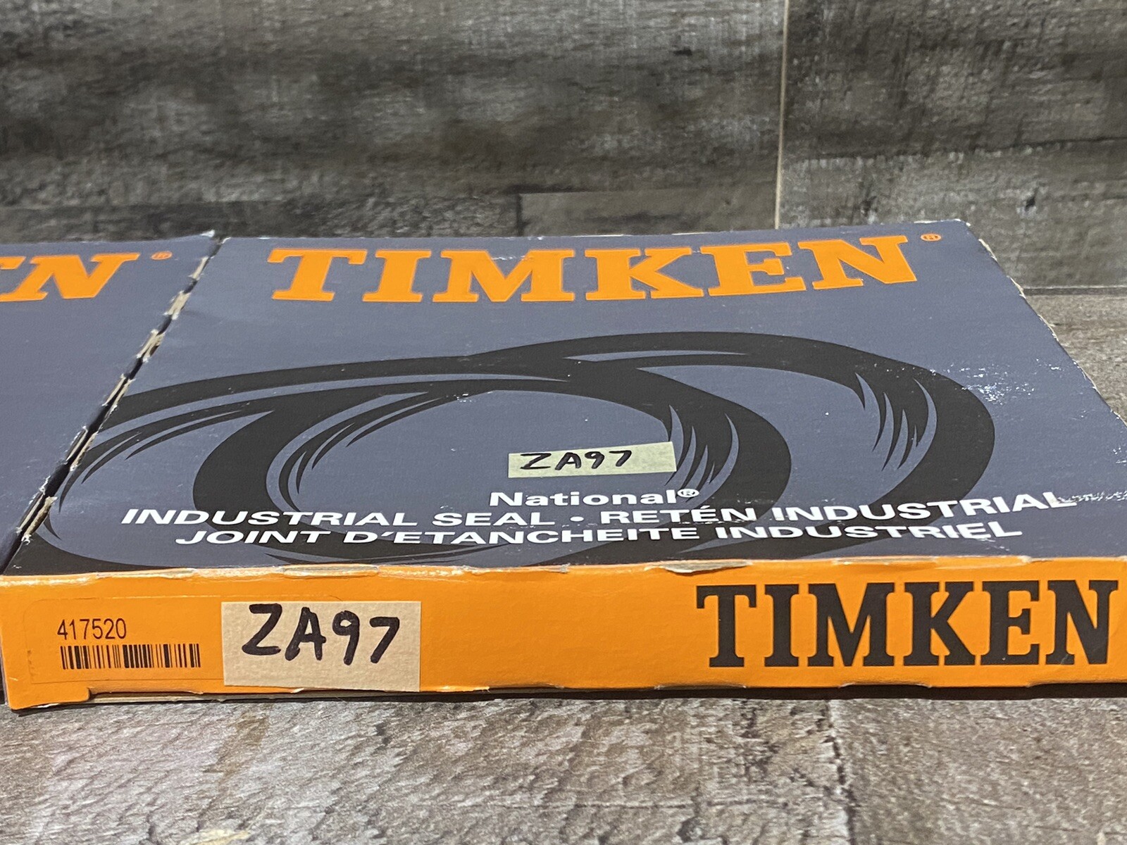 Lot of 2 TIMKEN OIL SEAL 417520: 4.312in ID X 5.751in OD X 0.500in New