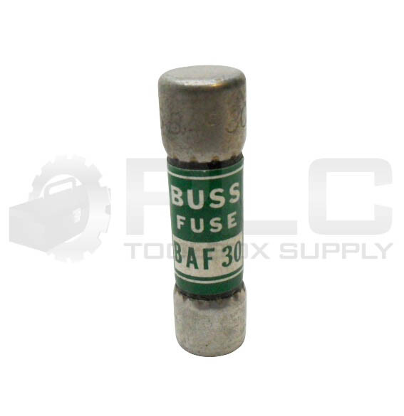 LOT OF 9 NEW BUSSMANN BAF 30 FUSE 30A