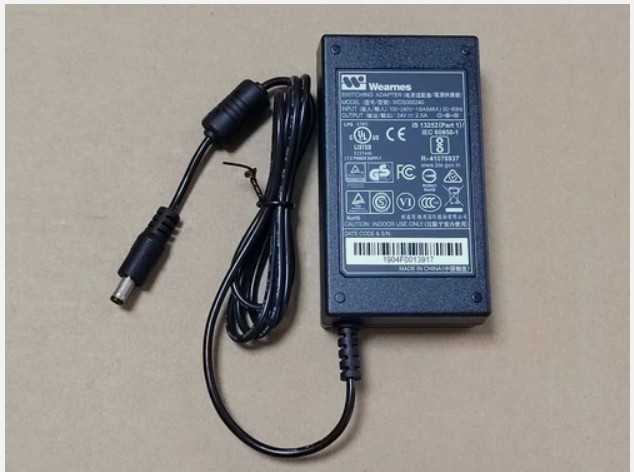 1PC for Godex Rt200i Thermal Label Printer 24V 2.5A AC Adapter&Cord