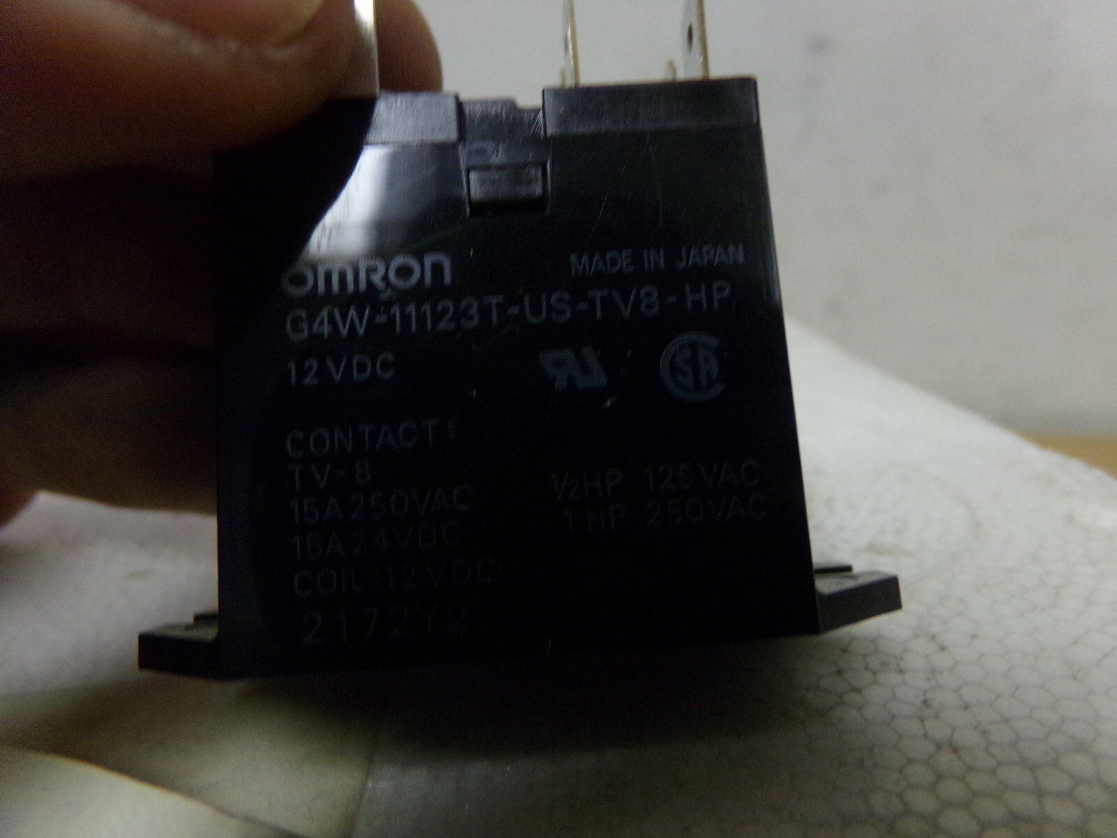 NEW Omron G4W1123T-US-TV8-HP 12VDC Power Relay *FREE SHIPPING*