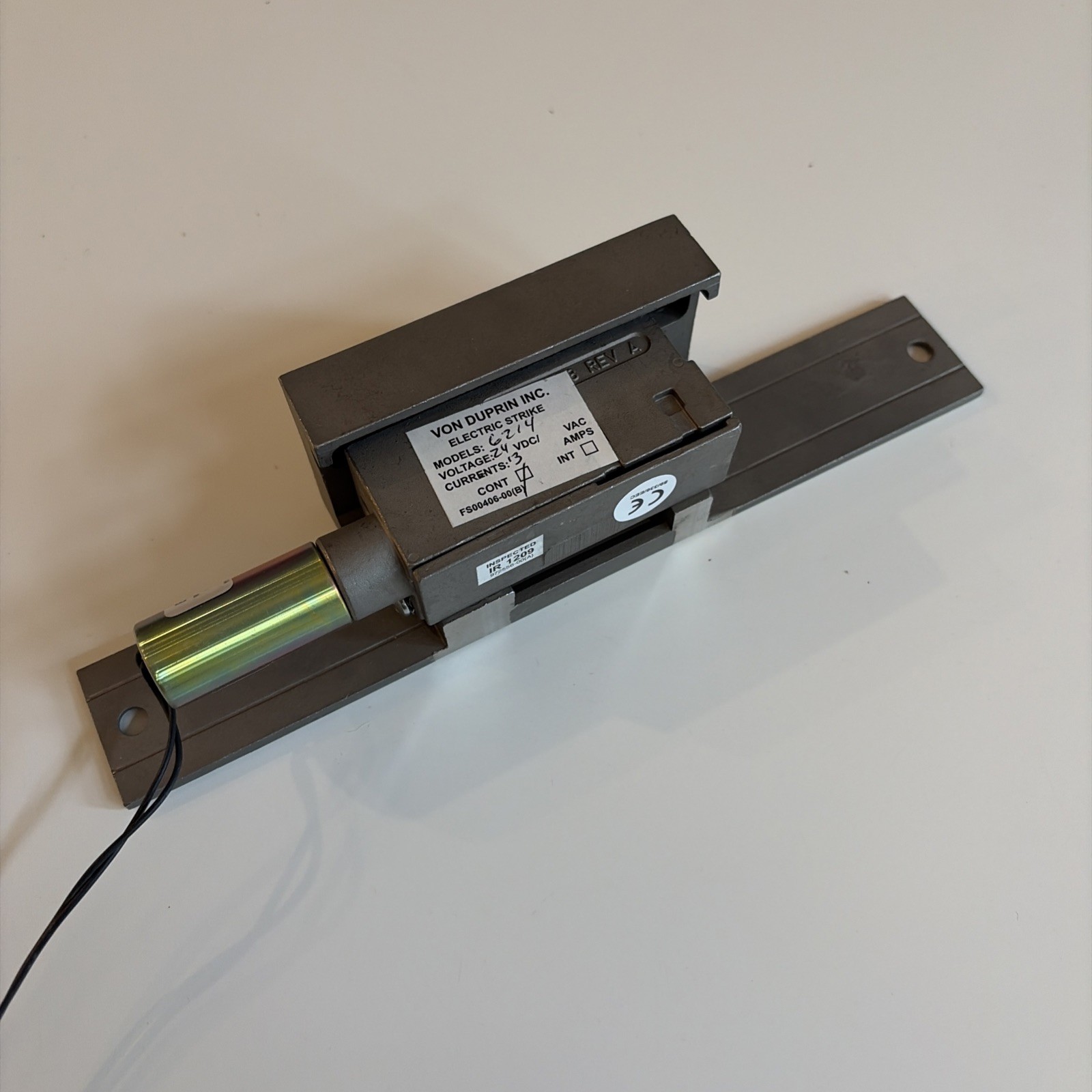 VON DUPRIN 6214 24V US32D FSE 029704-32 Electric Strike 24VDC