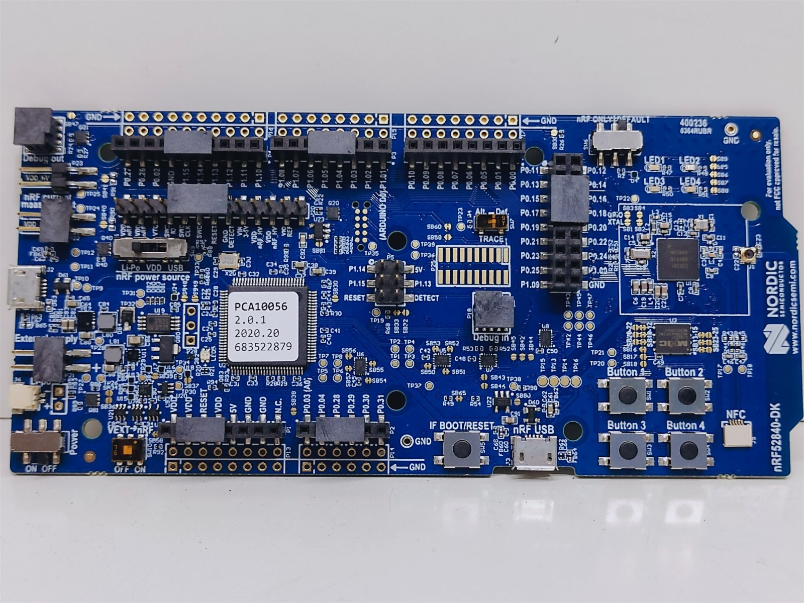Nordic Semiconductor nRF52840-DK Development Kit Bluetooth Board PCA10056