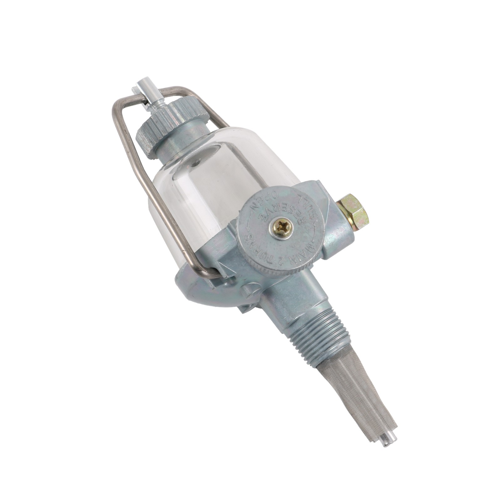 2N9155B Gas Fuel Sediment Bowl w/Shut Off For Ford NAA Jubilee 2N 8N 9N NAA9155