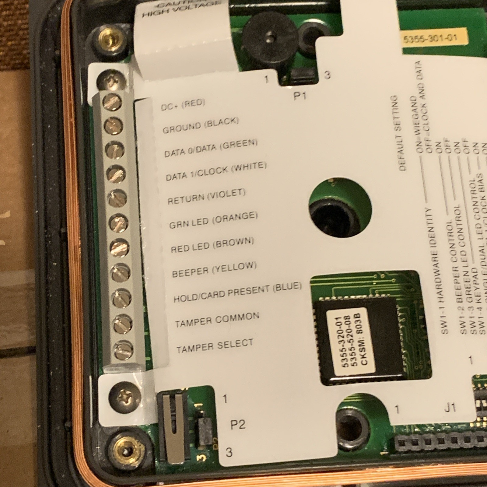 SIEMENS HID Proximity Reader